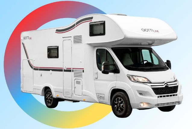 GIOTTILINE 435 | Autocaravana Capuchina ideal para familias