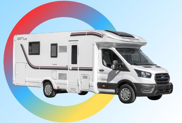 GIOTTILINE 390 | Autocaravana Perfilada ideal para familias