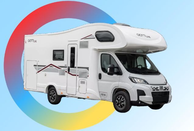 GIOTTILINE 440 | Autocaravana Capuchina ideal para familias